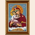 Схема для вышивания бисером НОВА СЛОБОДА "Богородица Почаевская" 